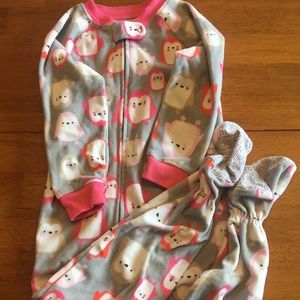 Carters Owl Footed Sleeper Pajamas